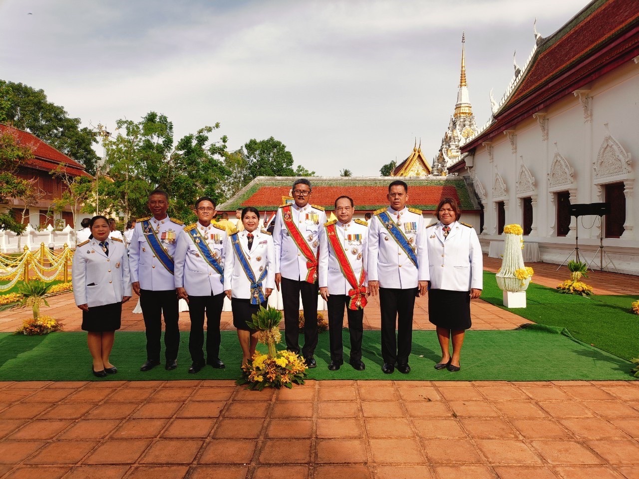 นายจตุรงค์ แก้วกสิ ขนส่งจังหวัดสุราษฎร์ธานี และเจ้าหน้าที่ขนส่ง  
เข้าร่วมพิธีเวียนเทียนสมโภชน้ำพระพุทธมนต์ศักดิ์สิทธิ์ ในวันจันทร์ที่ 8 กรกฎาคม พ.ศ.2567ณ วิหารหลวง วัดพระบรมธาตุไชยาราชวรวิหาร อำเภอไชยา จังหวัดสุราษฎร์ธานี