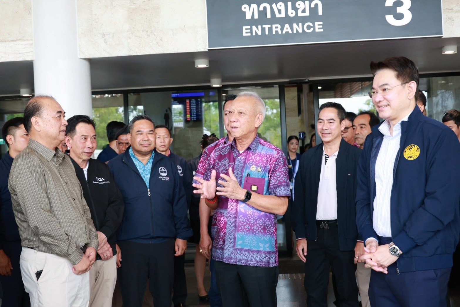 วันนี้ (8 ต.ค.68)
ณ ท่าอากาศยานนานาชาติสุราษฎร์ธานี