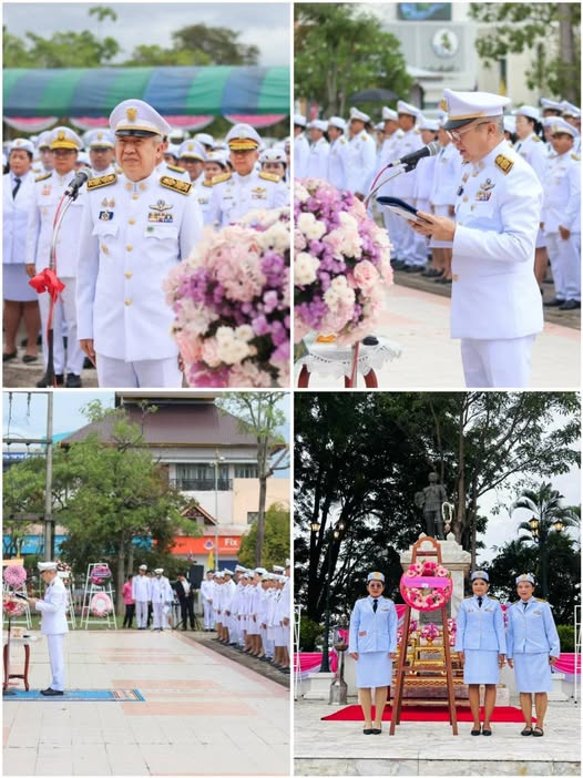 สำนักงานขนส่งจังหวัดสุราษฎร์ธานี
      นายจตุรงค์ แก้วกสิ ขนส่งจังหวัดสุราษฎร์ธานี มอบหมายเจ้าหน้าที่เข้าร่วมพิธีวางพวงมาลาเพื่อน้อมรำลึกในพระมหากรุณาธิคุณ เนื่องในวันคล้ายวันสวรรคต พระบาทสมเด็จพระจุลจอมเกล้าเจ้าอยู่หัว ในวันพฤหัสบดี ที่ 23 ตุลาคม 2568 ณ พระบรมราชานุสาวรีย์พระบาทสมเด็จพระจุลจอมเกล้าเจ้าอยู่หัว บริเวณสนามศาลากลางจังหวัดสุราษฎร์ธานี