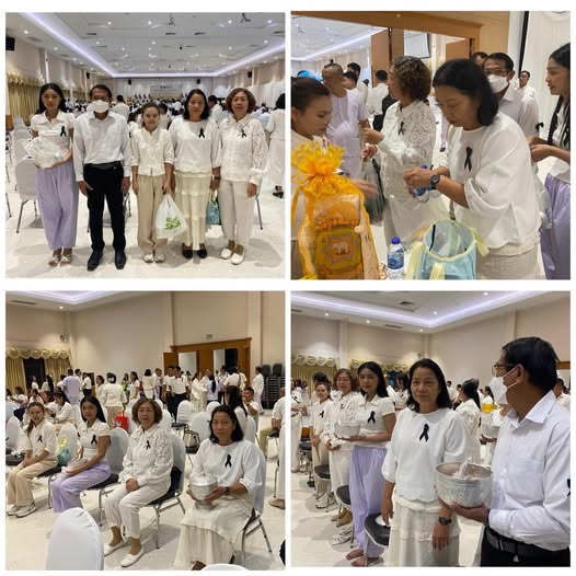 นายจตุรงค์ แก้วกสิ ขนส่งจังหวัดสุราษฎร์ธานี มอบหมายเจ้าหน้าที่ขนส่ง เข้าร่วม
โครงการร้อยใจไทย สืบสานราชธรรม ทั้งแผ่นดิน เพื่ออุทิศถวายเป็นพระราชกุศลแด่สมเด็จพระนางเจ้าสิริกิติ์พระบรมราชินีนาถ พระบรมราชชนนีพันปีหลวง
ในวันศุกร์ที่ 9 มกราคม 2569 เวลา 6.00 น. ณ อาคารศูนย์กลางการประชุมสัมมนาภาคใต้ตอนบน ศาลากลางจังหวัดสุราษฎร์ธานี อำเภอเมืองสุราษฎร์ธานี 
จังหวัดสุราษฎร์ธานี